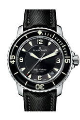 Blancpain Fifty Fathoms Automatique Black Dial Mens Watch 5015-1130-52